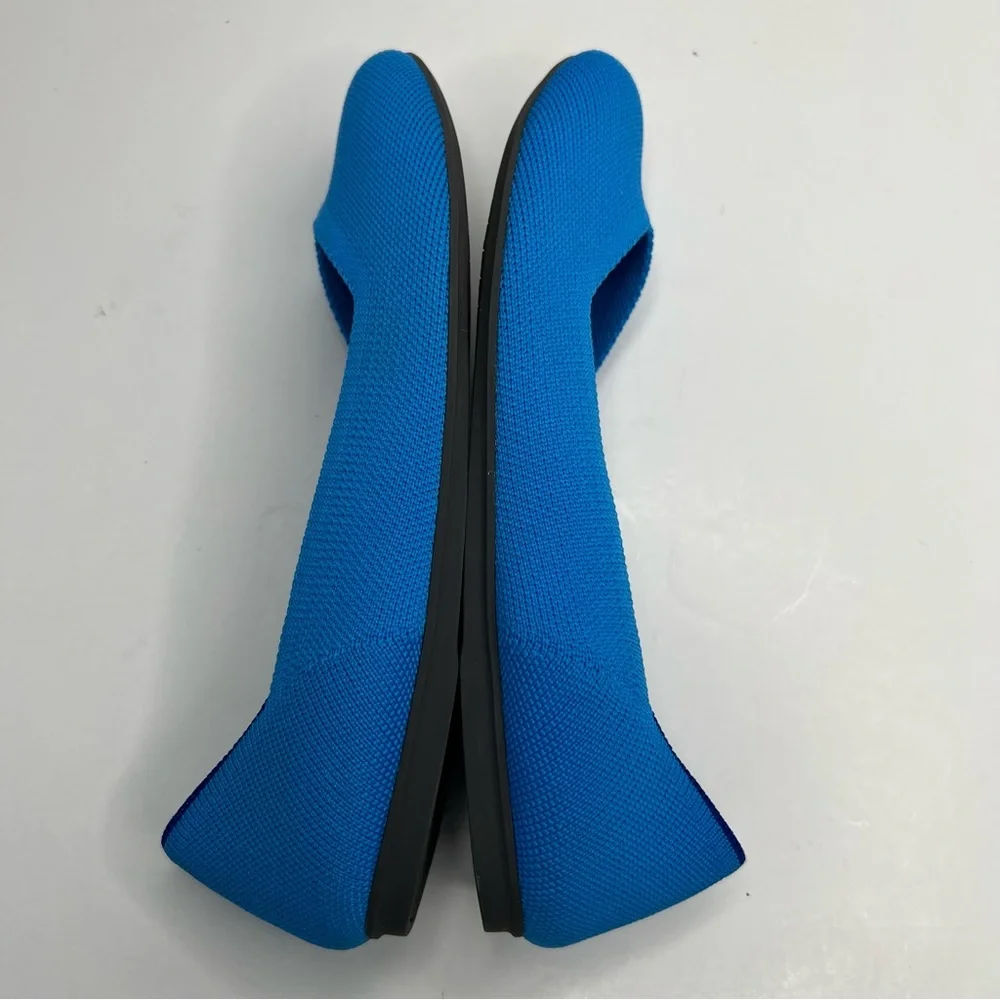 Rothy's The Flat Peacock Blue Retired Color Size 8